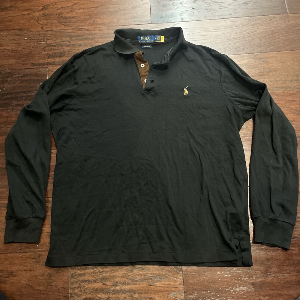 Polo by Ralph Lauren Dark Long Sleeve Polo